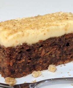 Spiced & Sliced Carrot Cake (Gluten Free)